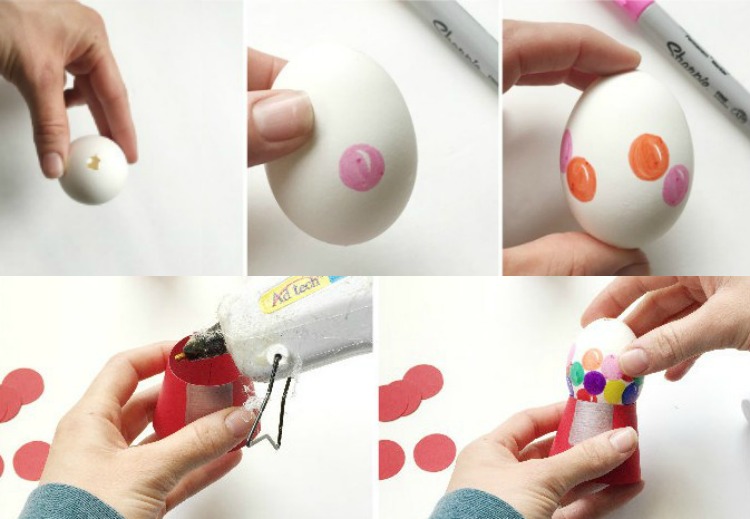 roligt-påskägg-gör-godis-dispenser-tuggummi-dispenser-diy