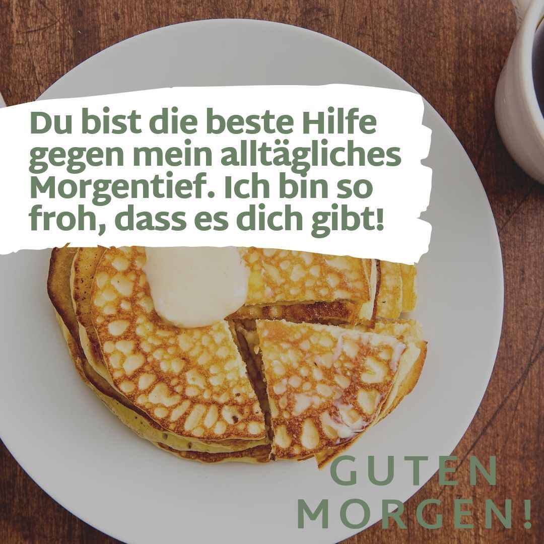 Trogen vänskap hjälper mot alla problem - säg tack med en morgonhälsning