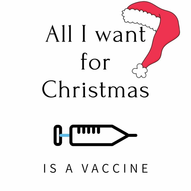 Allt jag vill ha till jul är en vaccination mot Covid-19