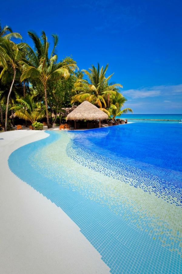 Maldiverna poolhotell