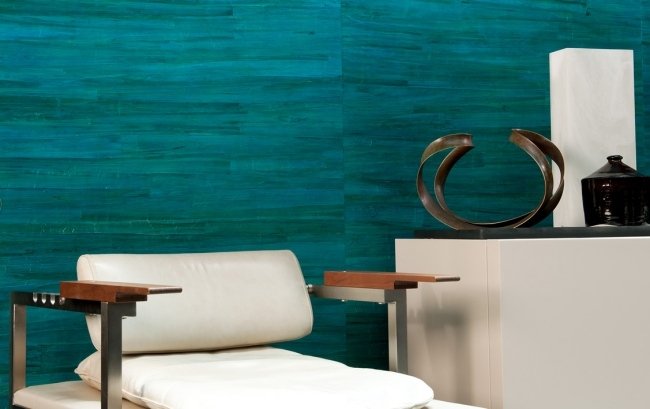 blågröna fiberdukstapeter Design-Arte Belgien-miljövänlig hög kvalitet