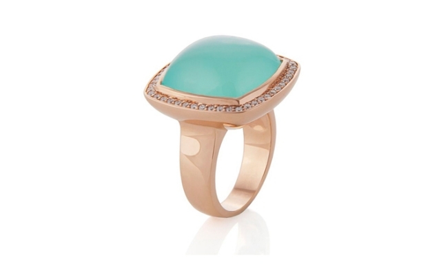 maximus gold ring-green chalcedony eco-juveler alberto-parada