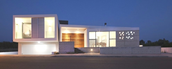 modern envånings husdesign Cypern