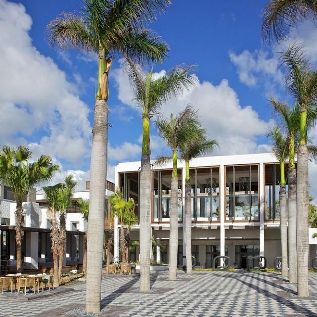 Modern hotelldesign Long Beach-Mauritius-Indiska oceanen
