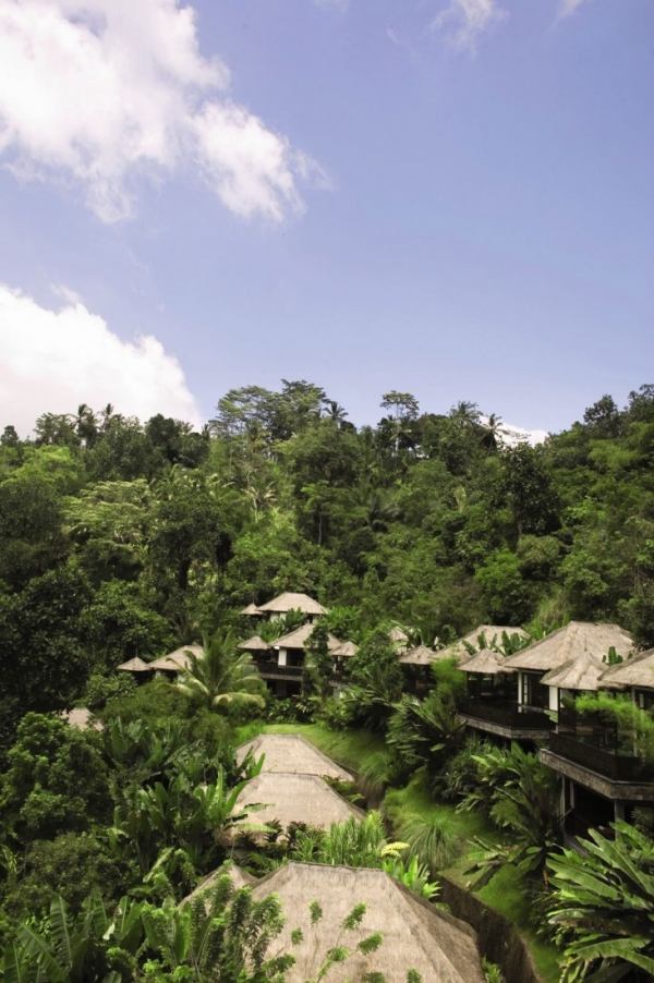 Ubud Hanging Gardens lyx mitt i djungeln