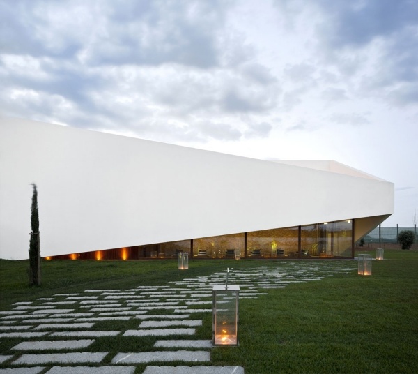 Lyxhotell vinkällare Portugal-asymmetrisk arkitektur