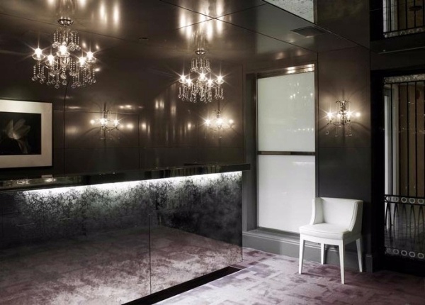 Utsökt möbler-belysning lyxhotell Manhattan