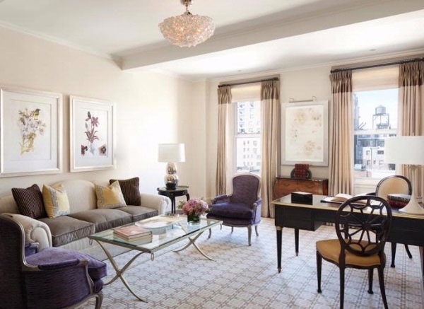 Boutique Hotel New York inredning sovrum