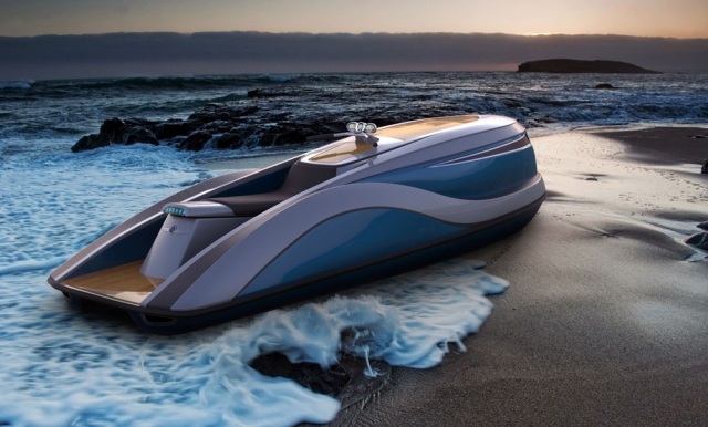 Transport-på-vatten-v8-våt-stång-jet-ski-fordon-design