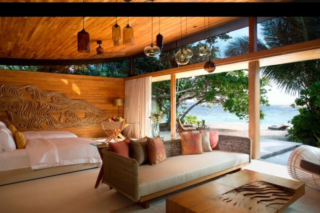 Exotisk deco design villa-modern inredning