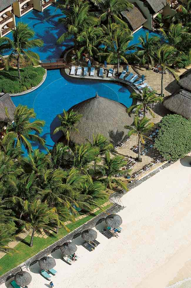 Mauritius lyxresmål destination året runt resortarkitektur Constance Belle Mare Plage