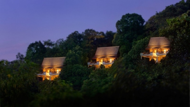 Hill-Villa Pangkor Laut Resort-Malaysia Resmål på kullarna med havsutsikt