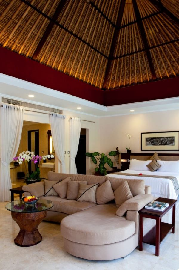 Boutiquehotell i lyxigt sovrum Bali Indonesien