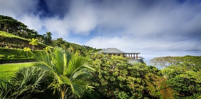 Semesterhus på Hang-Korovesi Panorama med utsikt över Stilla havet