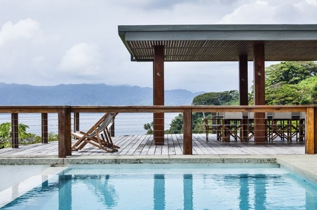 Island Villa-Pool Complex Träterrass Pergola-destinationer-södra Stilla havet