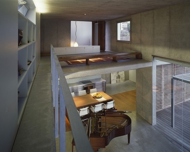 Residence Design Concrete Villa-Open Living Space Space Distribution jardin del sol Tacoronte