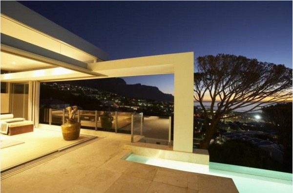 lyxvilla i Kapstaden terrass