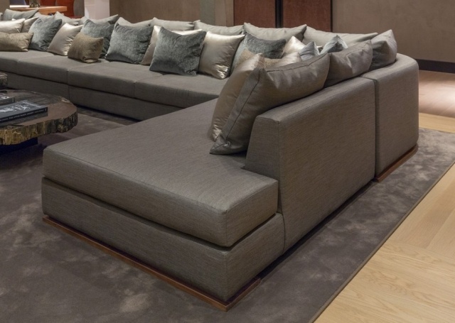 Lyxig möbeluppsättning möbeldesign soffa rektangulär piedestal