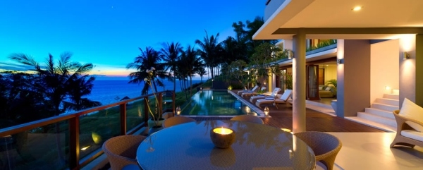 Malimbu Cliff Villa Indonesia-Outdoor Lounge Table