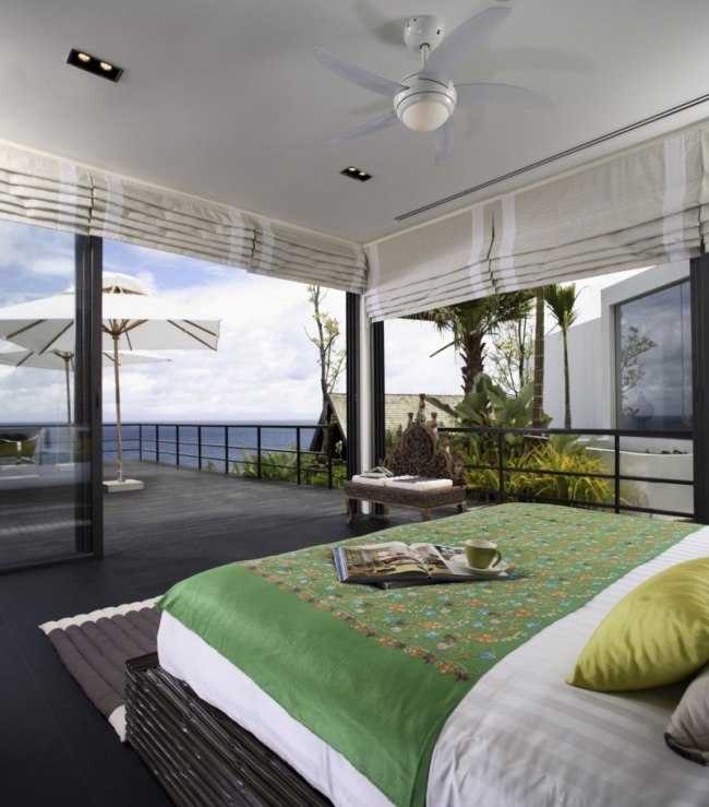 Exotic-Residence Green Bedroom-View-Yin Phuket Thailand