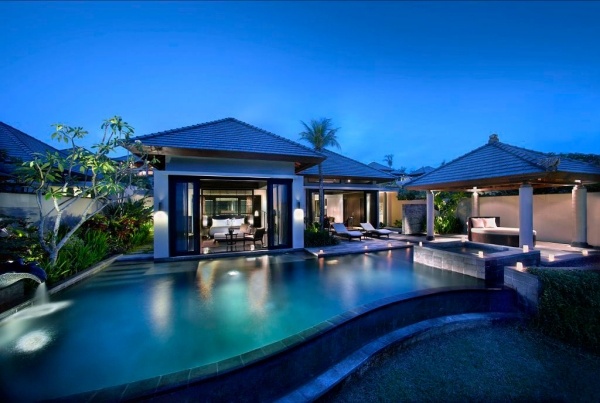 Dröm hem lyxvillor Bali havsutsikt