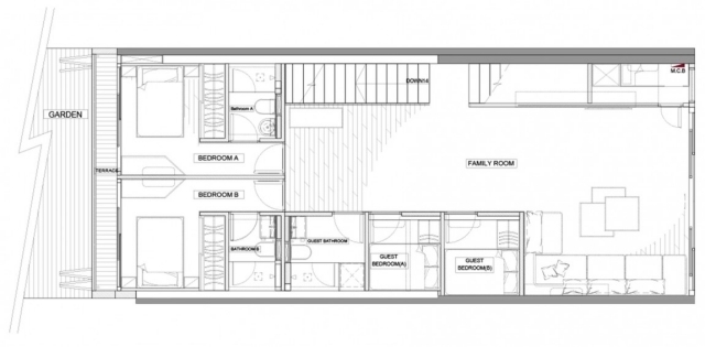 lyxhus-Sai-Kung-millimeter-inredning-planlösning-sovrum