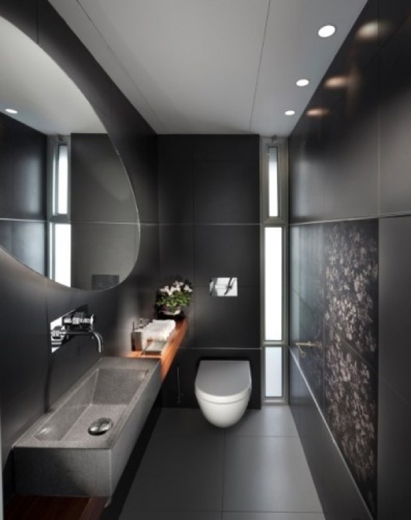 modernt-badrum-med-mörk-design