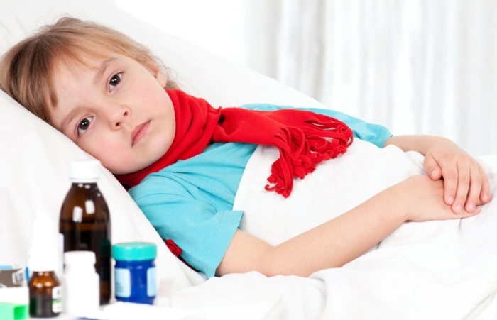 Gastrointestinal influensa hos barn