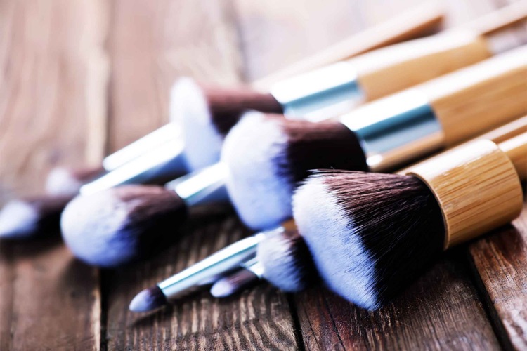 make-up borste make-up som vilken uppsättning rekommenderas