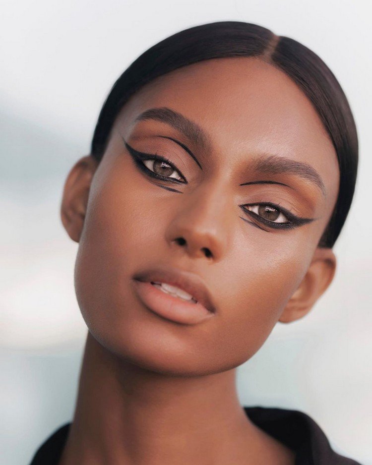 Eyeliner makeup trender 2020 naken ögonmakeup