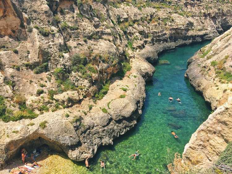 Maltas semester tipsar de vackraste stränderna i Gozo
