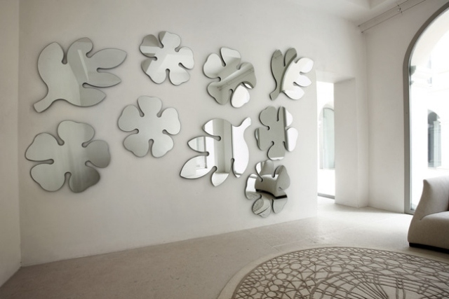 dekorativa-vägg-spegel-lotus- & amp; -Frasca-form-blomma-blad-efter
