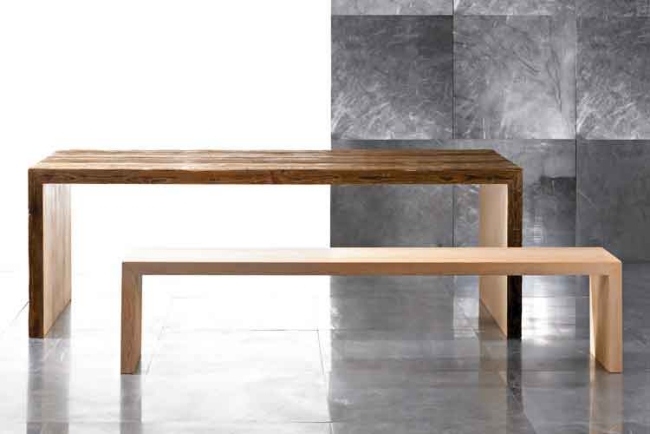 Haute Material möbler-bord ek-orgoglio modell