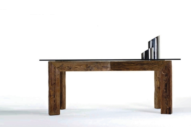 Italienska designmöbler träbord-Giuseppe Pruneri-koncept