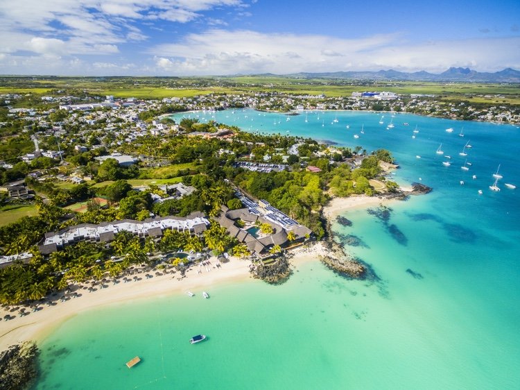 De bästa stränderna Mauritius Grand Baie