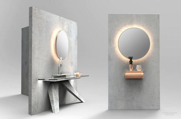 möbler-betong-konsol-bord-bakljus-spegel-koppar-glas-jimmy-delatour-design-lab