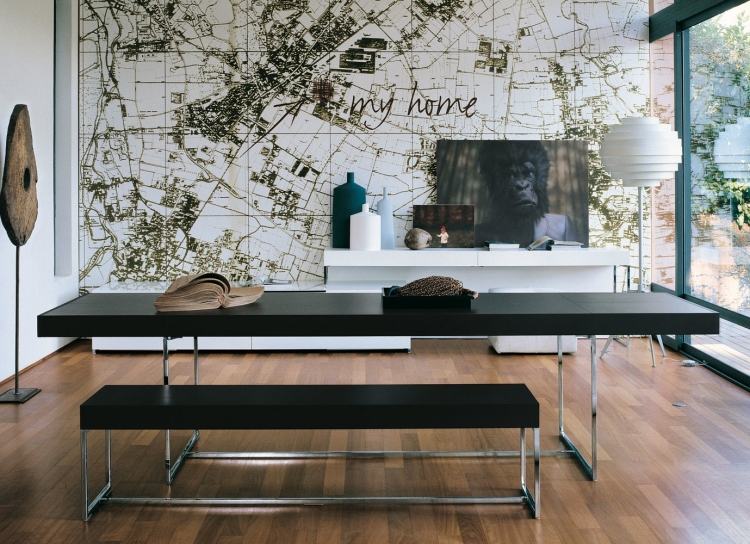 möbler-päls-matsal-matsal-grupp-design-modern-minimalistisk-bord-bänk-svart-ben-chomed