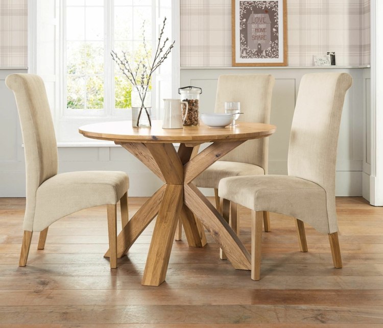 Köp möbler hitta matbord massivt trä runt