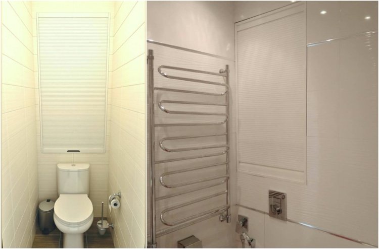 Jalusidörr för nischer i gästtoaletten eller badrummet