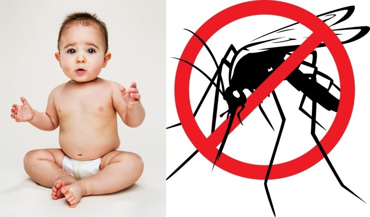 Behandling av myggbett hos spädbarn och barn som lindrar förebyggande åtgärder