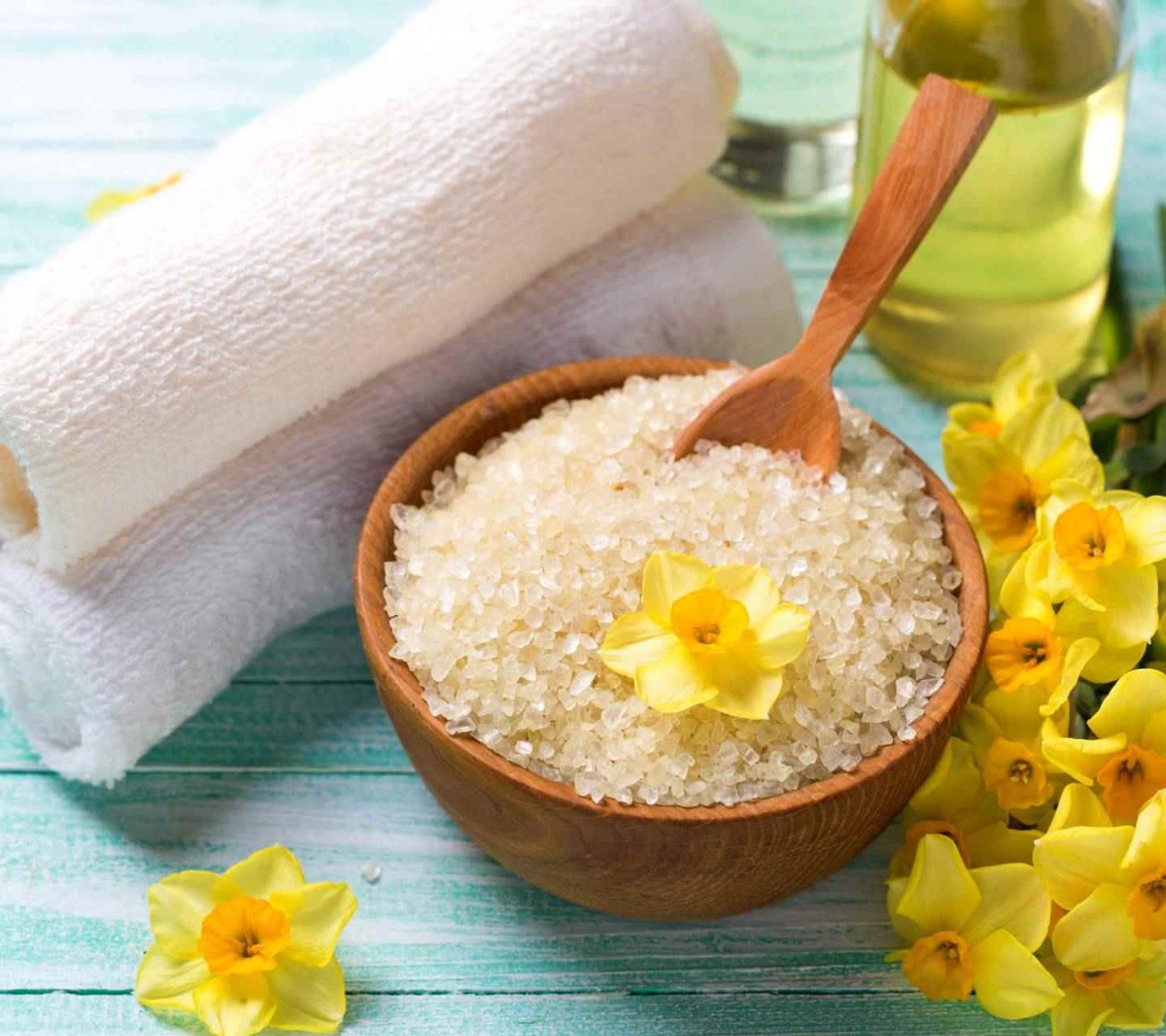 Celtic Sea Salt Fördelar Hälsosam hudvård Ansiktsmask Hemmedel