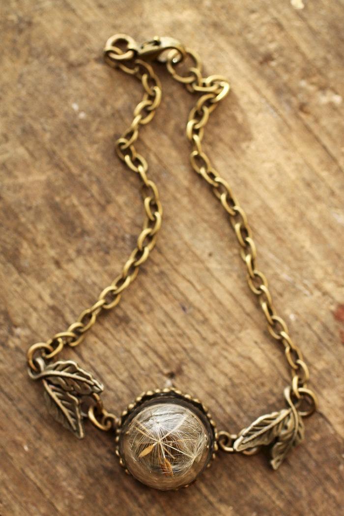 Handgjorda-smycken-medaljong-brons-glas-kupol-rubin-robin-boutique