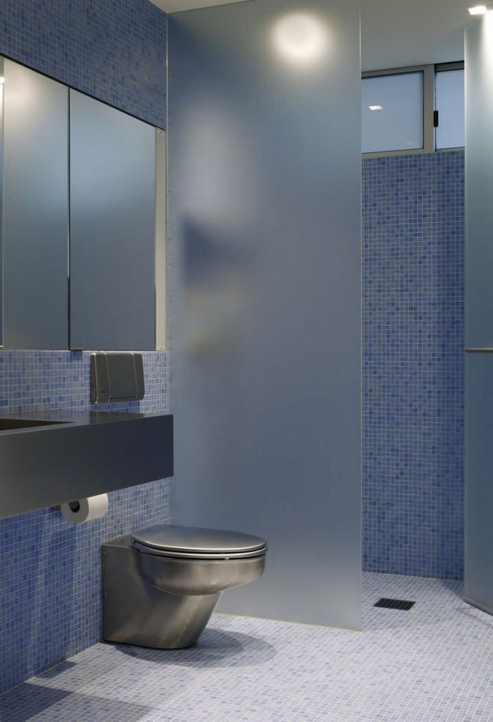 Sekretess-i-badrummet-matt-glas-dusch-skiljevägg-toalett-metalliskt