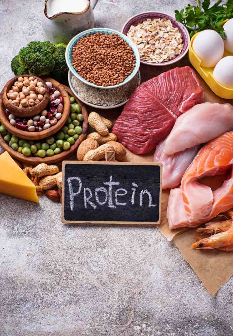 proteinmat frön nötter kött ägg