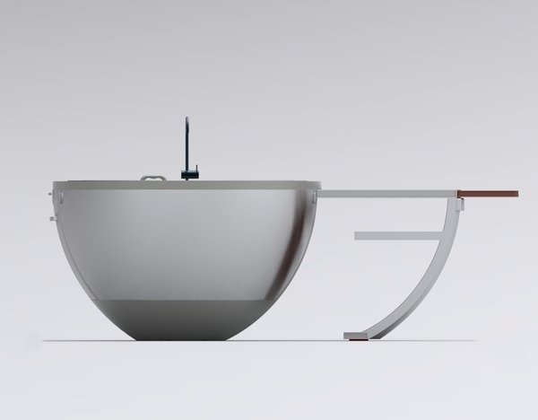 Kök mini modernt design-utkast kompakt matbord förlängningsbart