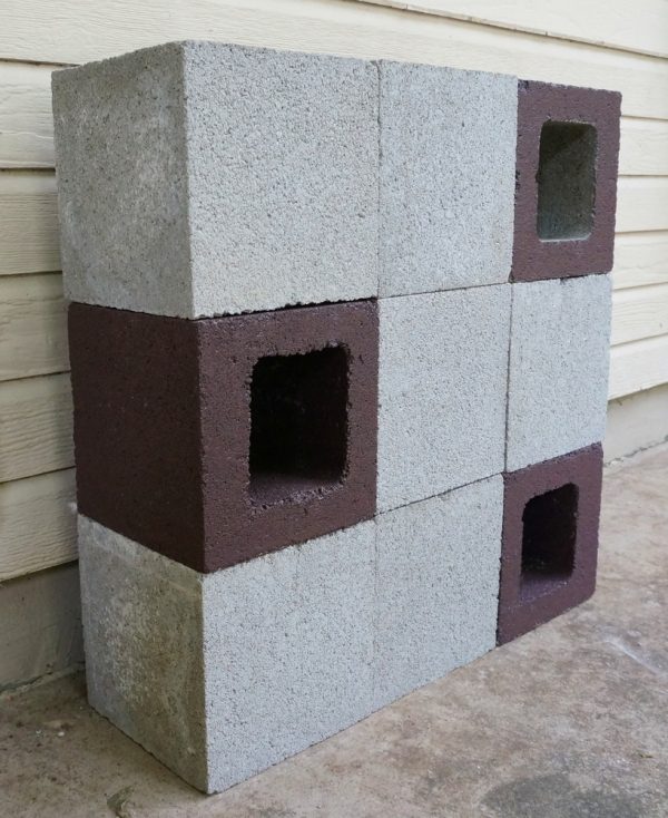 betongblock-som-planters-använder-miljövänligt-billigt
