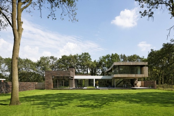 minimalistisk husarkitektur - skogshus