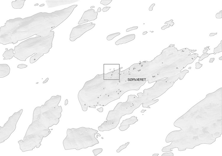 norska öarna karta avlägsen resort plats