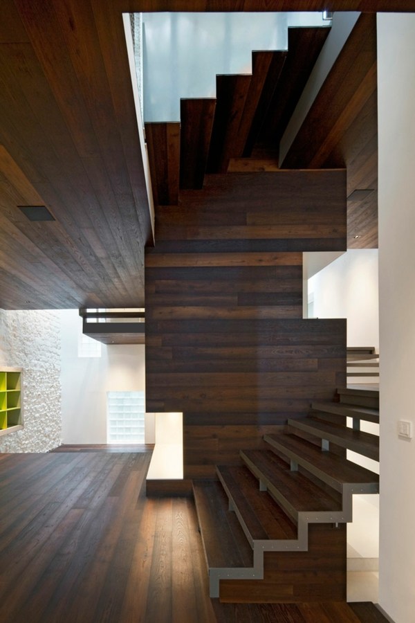 minimalistiska inrednings trappor