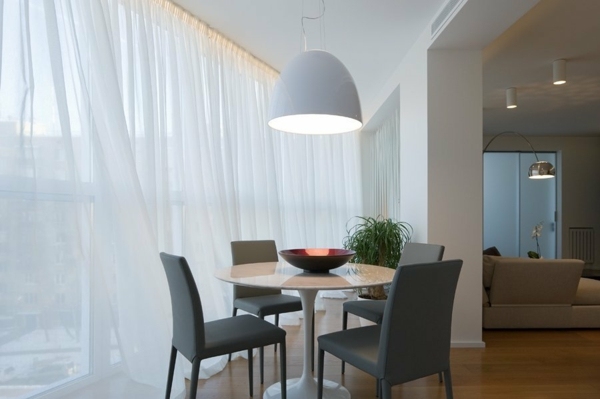 minimalistiska moderna matsalsmöbler